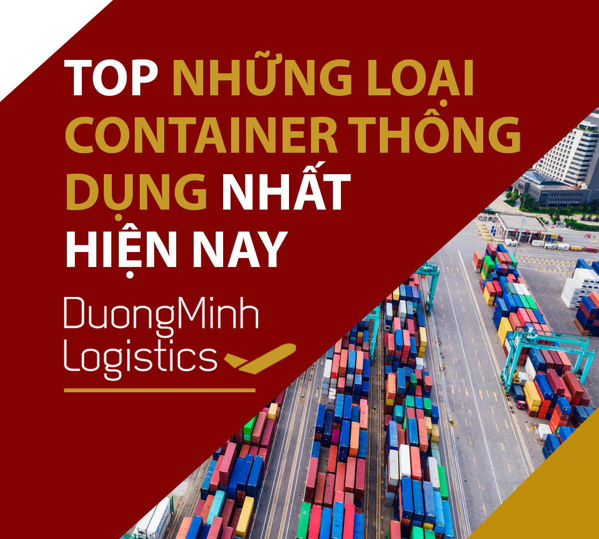 Top những loại container thông dụng nhất hiện nay